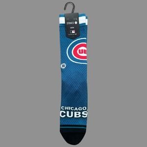 Stance Socks MLB Chicago Cubs Stance Jersey Sock Size L (9-13) NWT